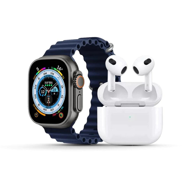 Combo AirTec 3 + Smartwatch Iwo Ultra (Compre 1 e Leve 2) - Gotop Store