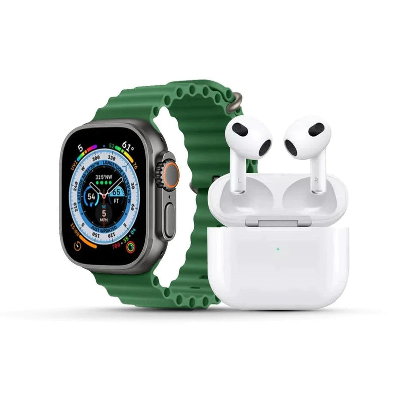 Combo AirTec 3 + Smartwatch Iwo Ultra (Compre 1 e Leve 2) - Gotop Store