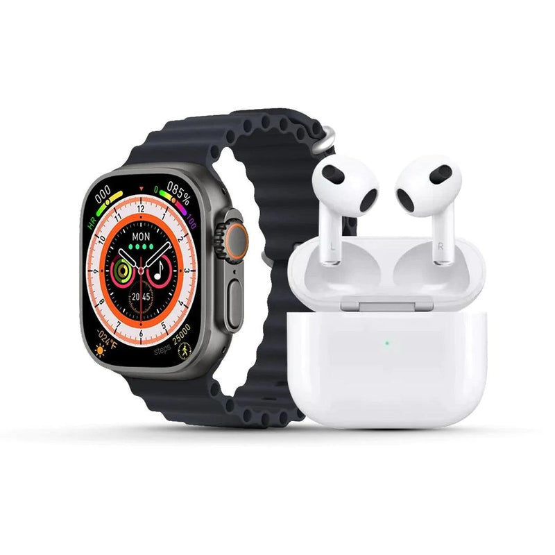 Combo AirTec 3 + Smartwatch Iwo Ultra (Compre 1 e Leve 2) - Gotop Store