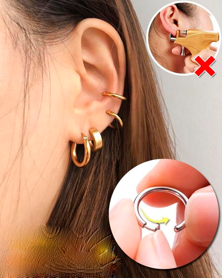 Beauty Piercing (Kit 3 pares) - Frete Gratis - Gotop Store