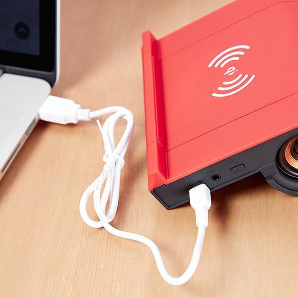 Carregador Wireless para celular com Caixa de Som Bluetooth - Gotop Store